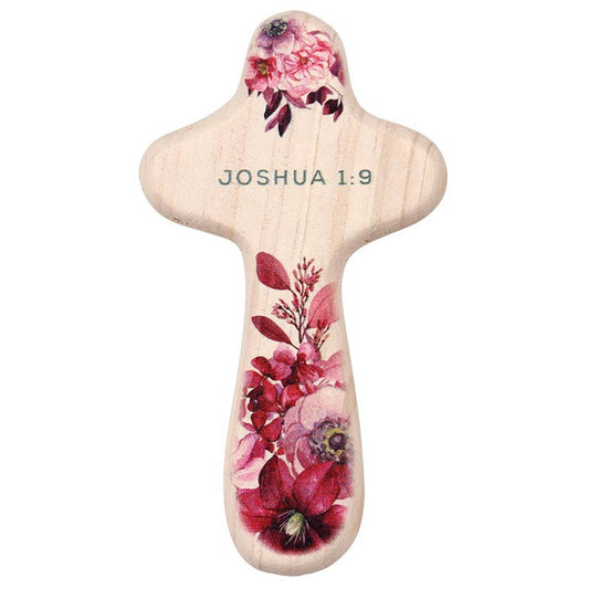 Handheld Cross - Strong and Courageous