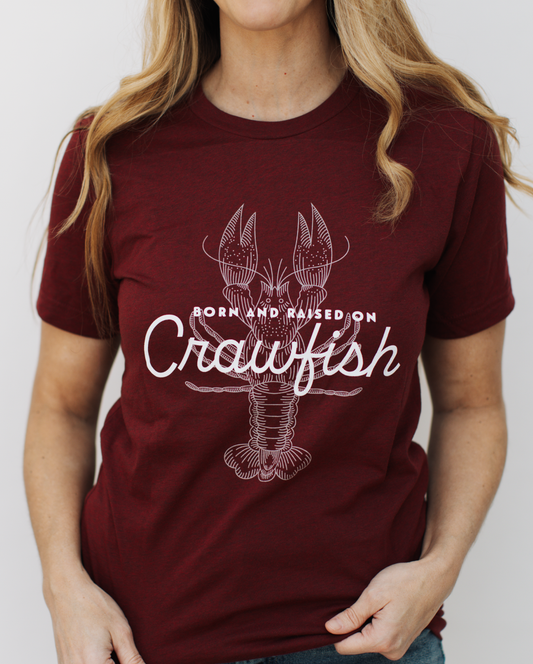 Born and Raised | Crawfish T-Shirt