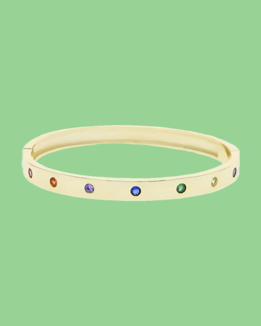 Quinn Color Dot Bangle