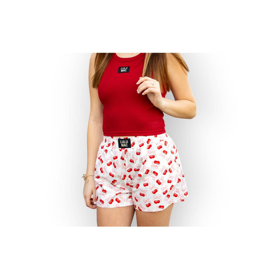 LULU MAC -CHERRY BOXER SHORT