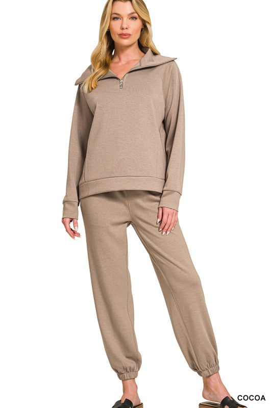 The Kenna Half-Zip Set