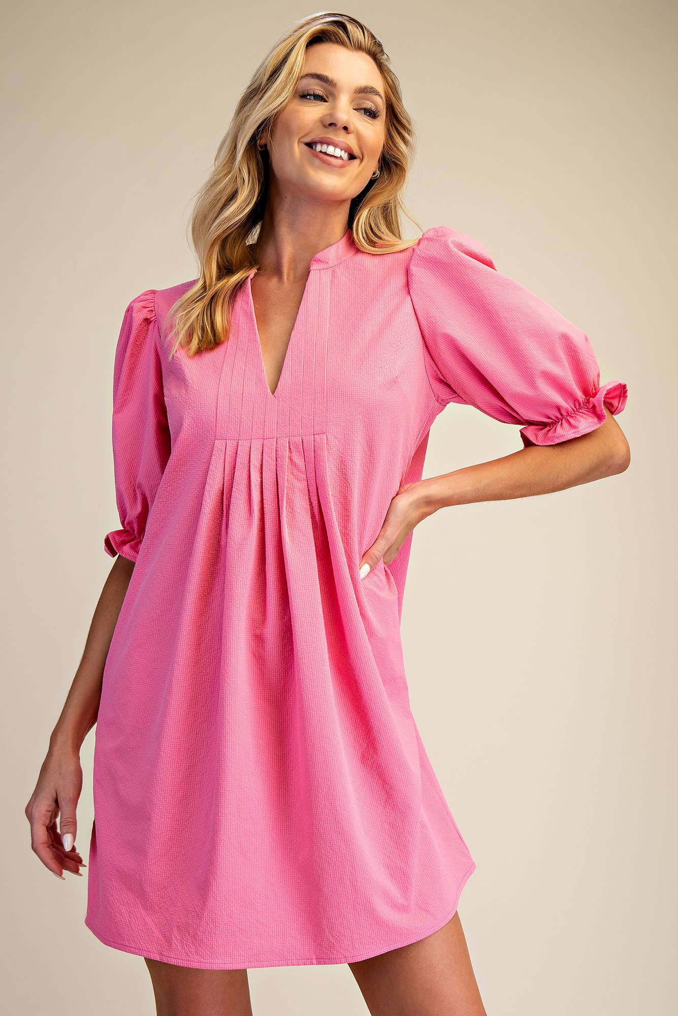 Loretta Puff Sleeve Dress