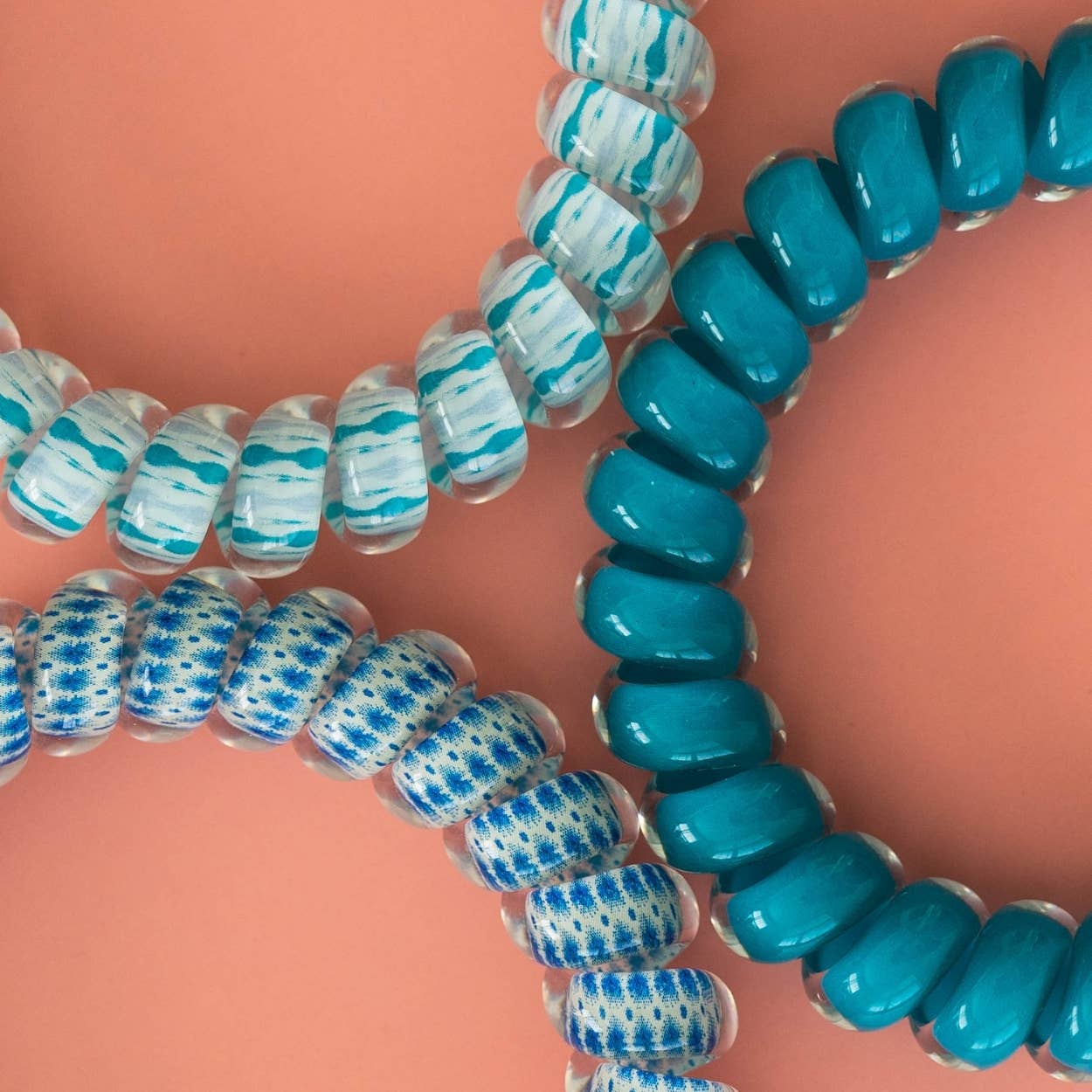 Spiral Hair Coils | Large | Soft Surf