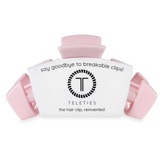 Classic Hair Clip | Large | Pink Ribbon Power