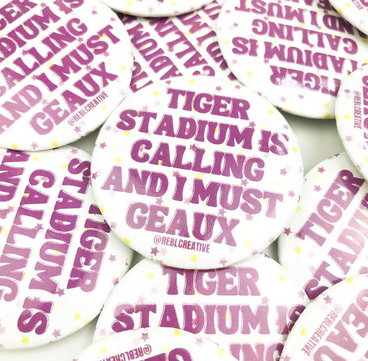 I Must Geaux - Game Day Button