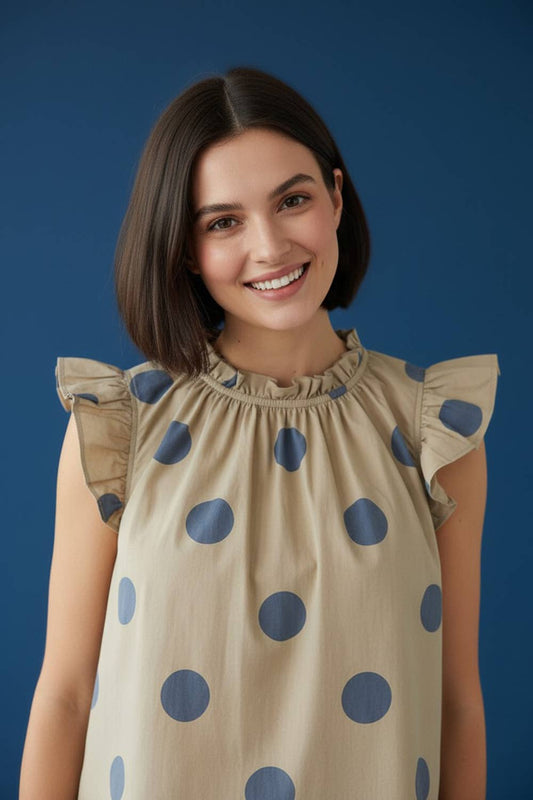 Kippi Polka Dot Blouse