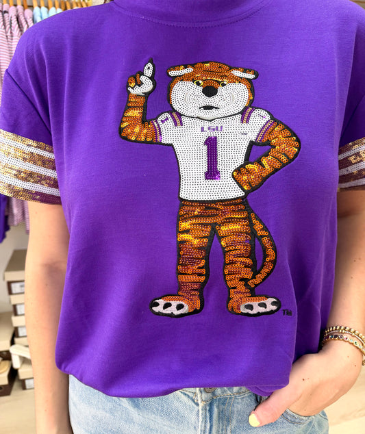 Ariana LSU Tiger Top