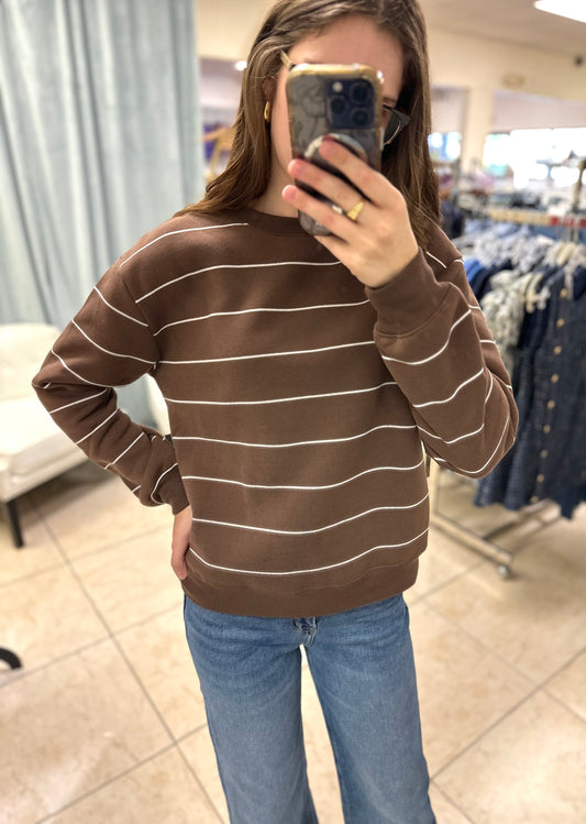 Weekend Stripe Pullover