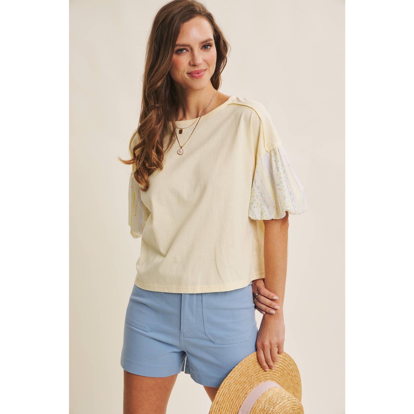 Delaney High Rise Stretch Shorts