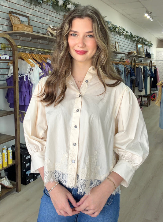 Timeless Lace Blouse