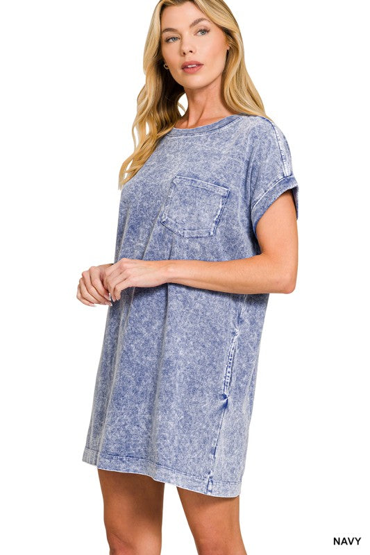 The Collins Mineral Wash Dress