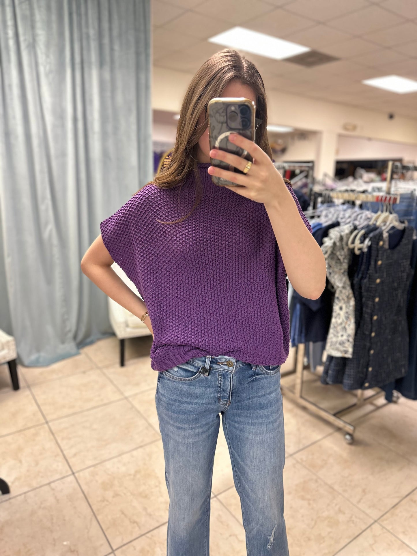 The Violet Vision Knit Top
