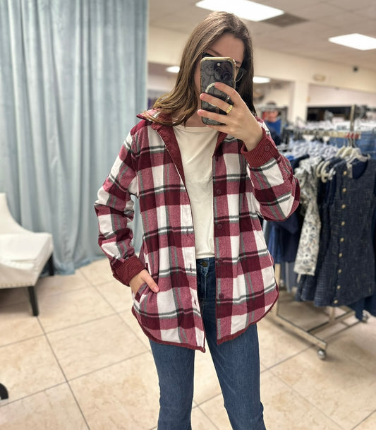 Ruston Ridge Reversible Corduroy Shacket