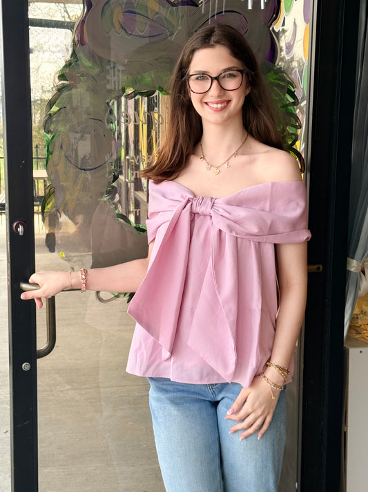 The Madeline Bow Top