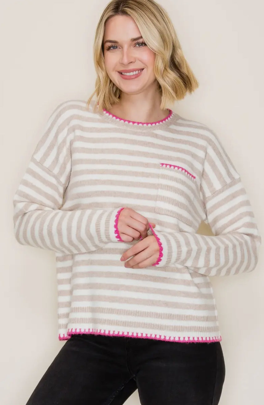 The Tinsley Stripe Sweater
