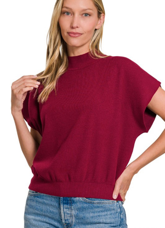 The Mercer Mock-Neck Knit