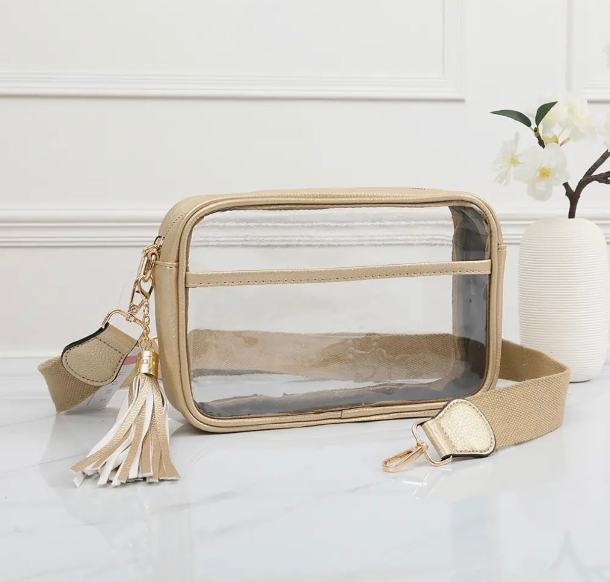 Blair Clear Charm Crossbody