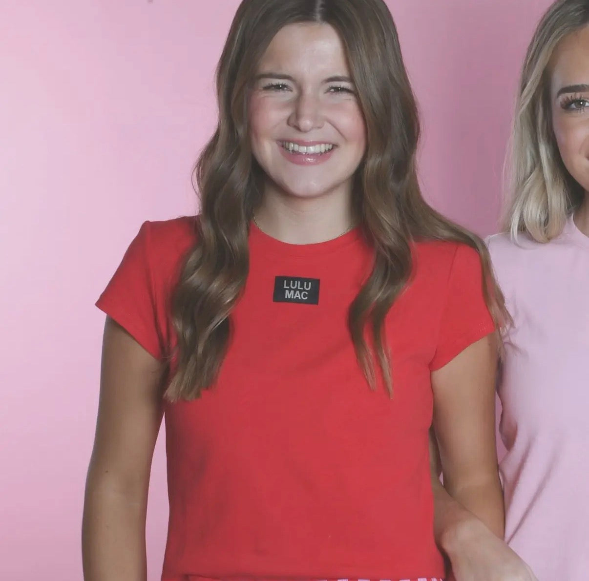 Lulu Mac Baby Doll Tee Red