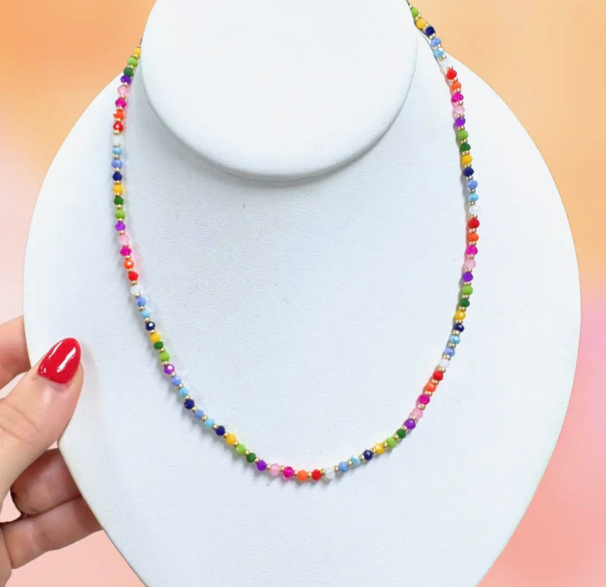 Colorful Beaded Necklace