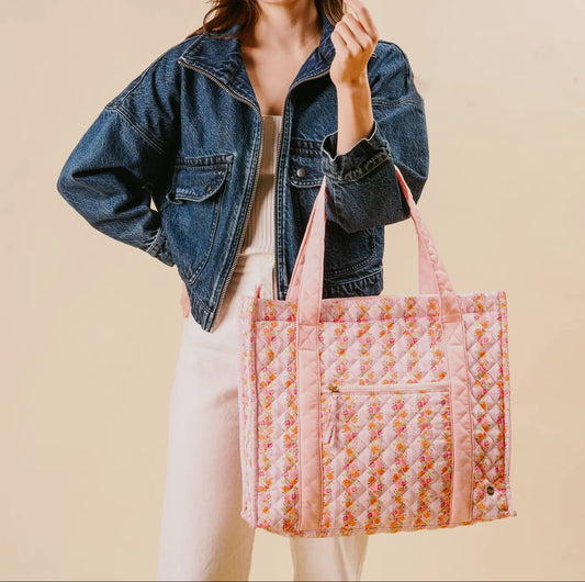 The Everyday Quilted Tote