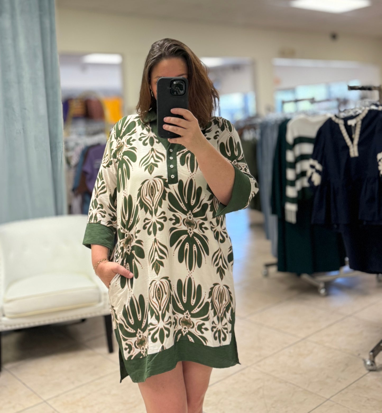 Woodland Retreat Tunic Dress