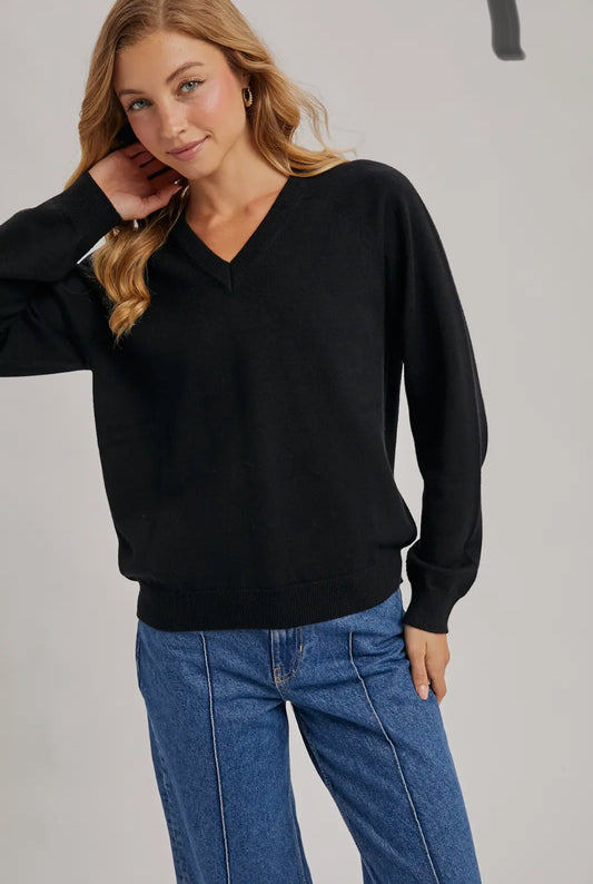The Valentina V-Neck Sweater