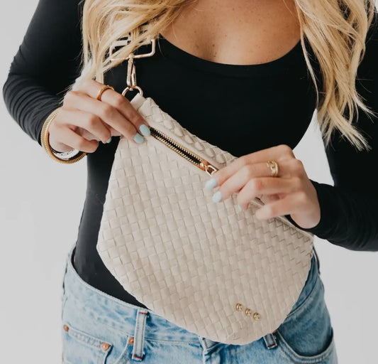 The Savannah Woven Crossbody