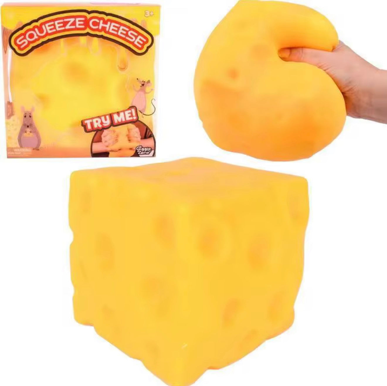 7*7cm cheese squishy