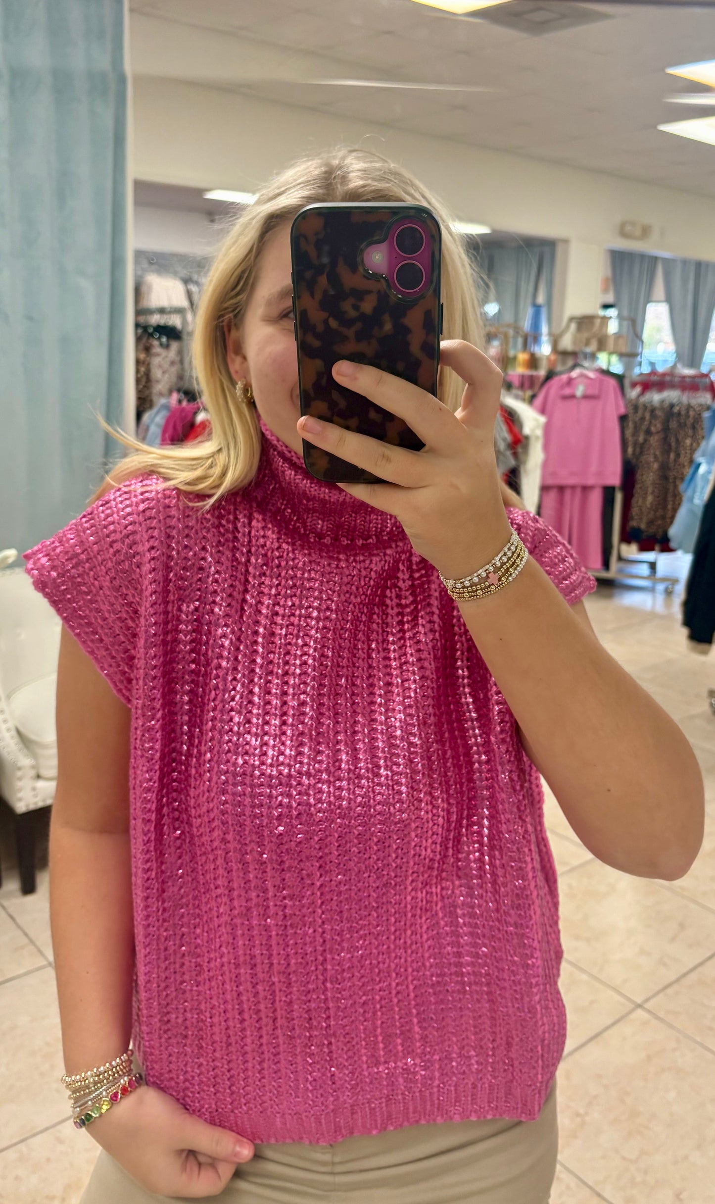 The Sweetheart Sleeveless Sweater