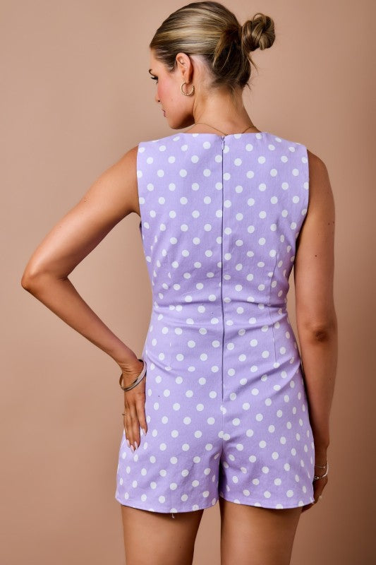 Dot Your Dreams Romper