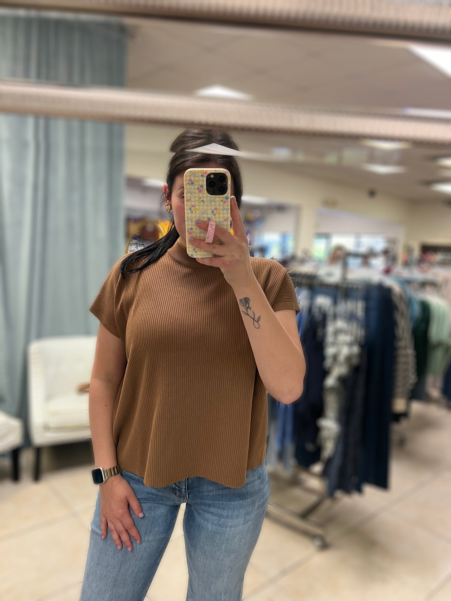 The Brynn Ribbed Sweater Top