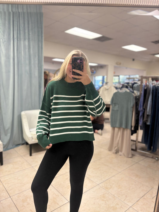 The Riverwalk Striped Sweater
