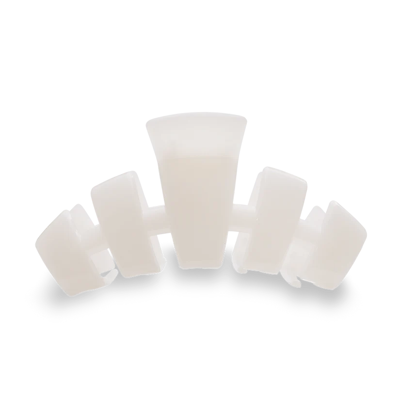 Classic Coconut White Large Claw Hair Clip