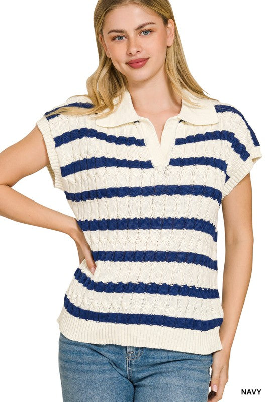 The Delaney Stripe Top
