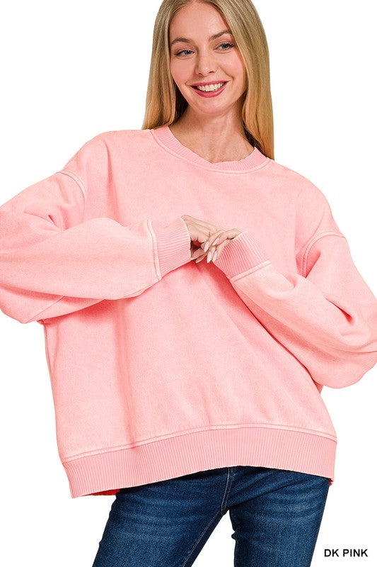 The Rowan Vintage Wash Crewneck