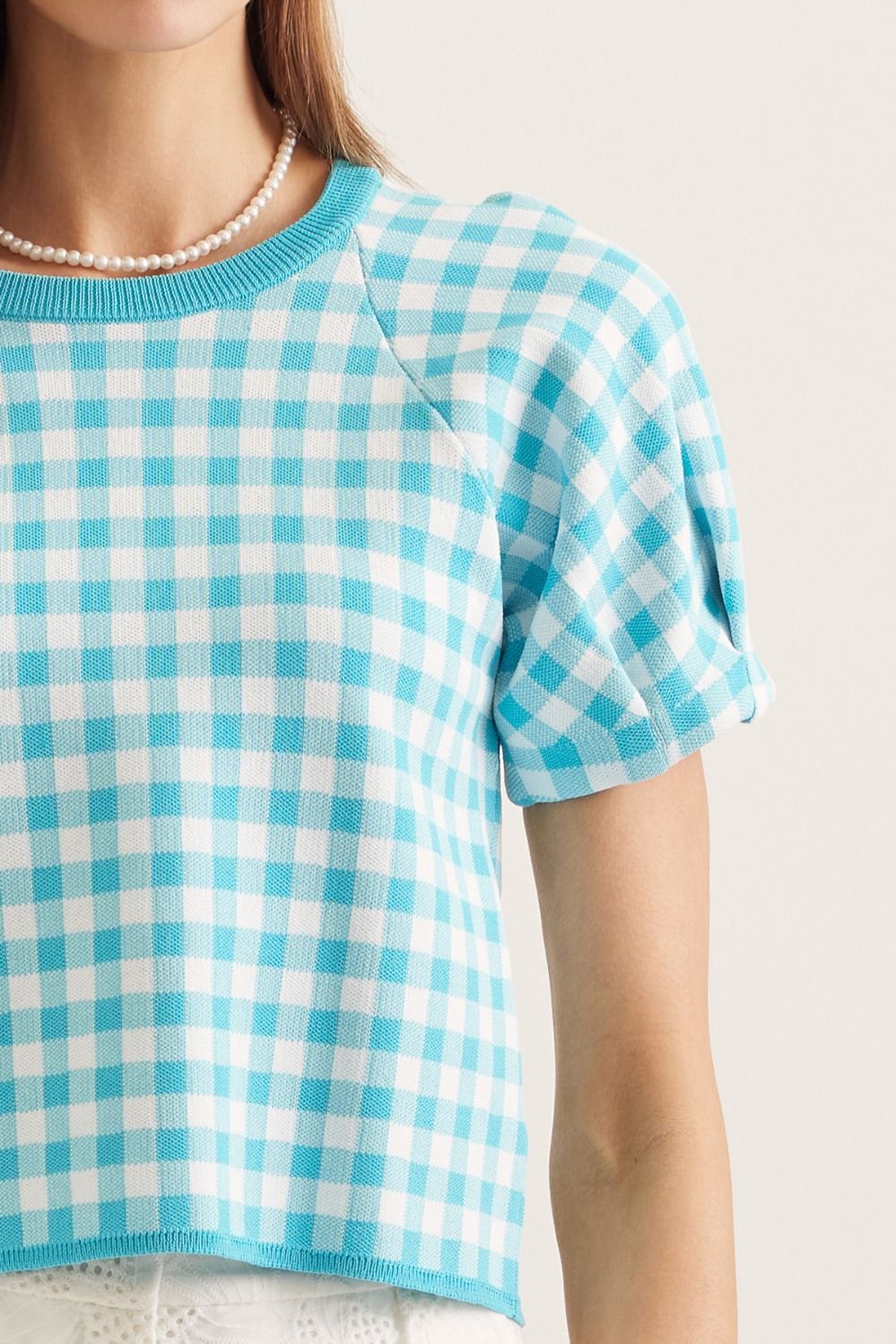 Maggie Mae Gingham Top