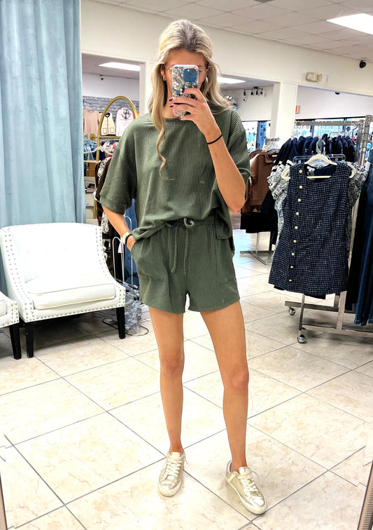 Ribbed Bay Lounge Set