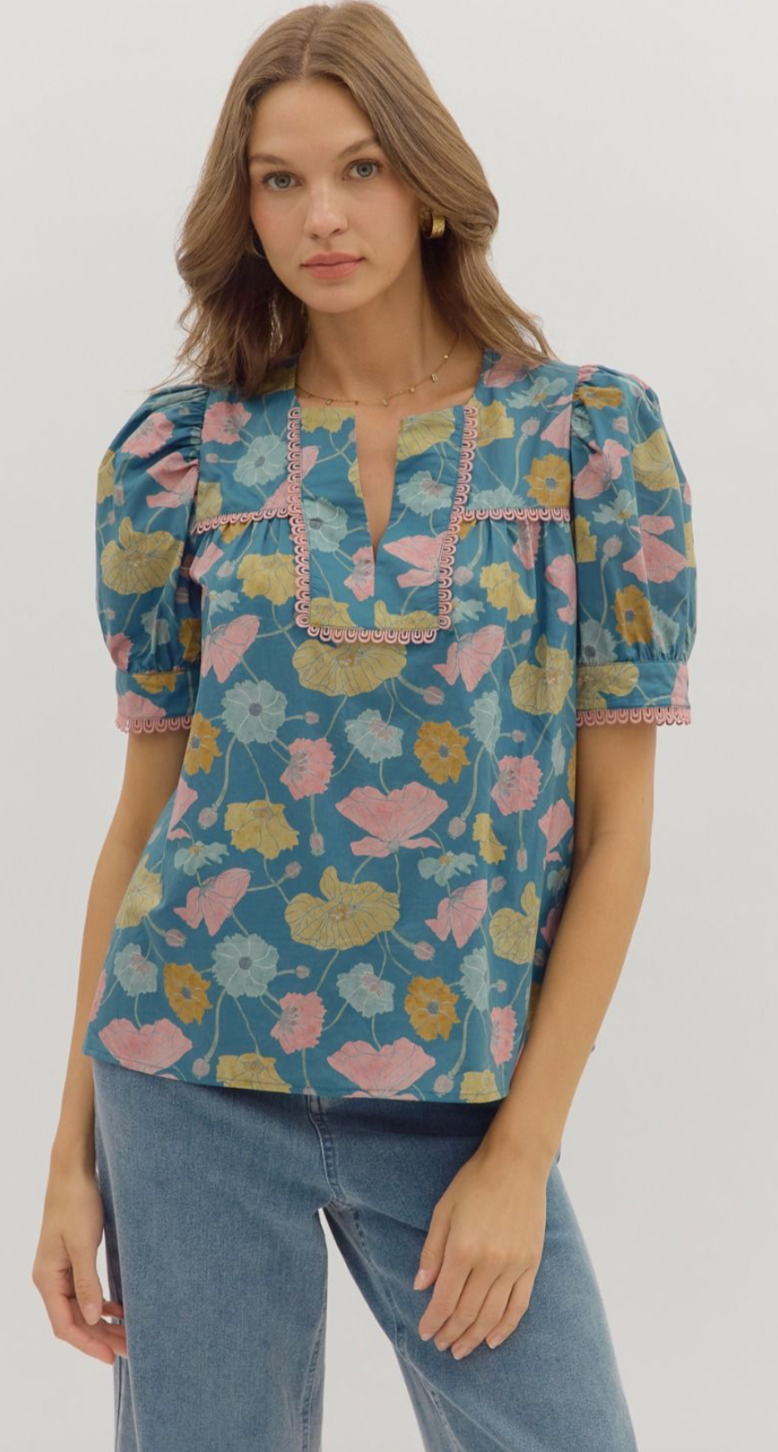 The Mechele Floral Top