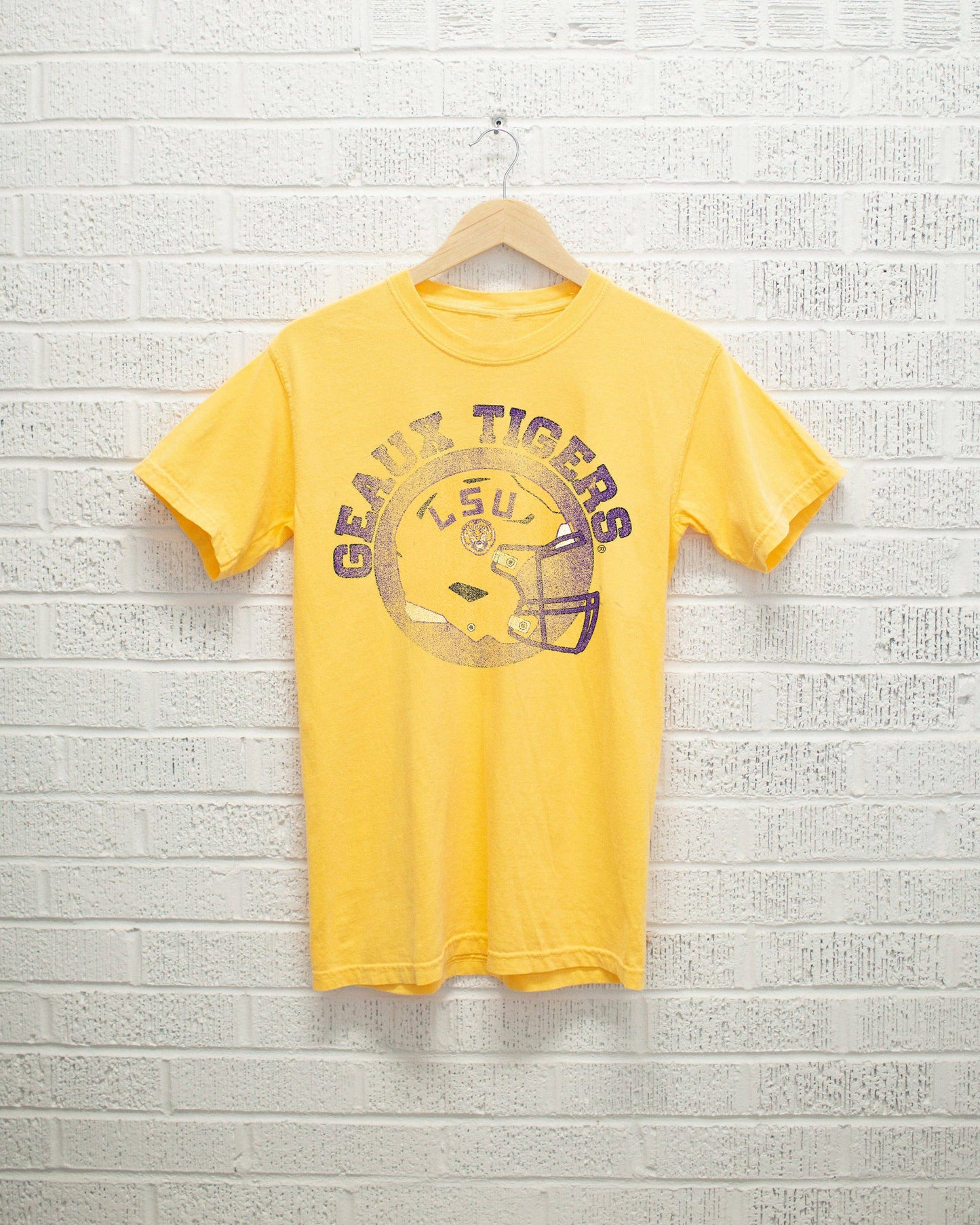 LSU Tigers Vintage Helmet Graphic Tee