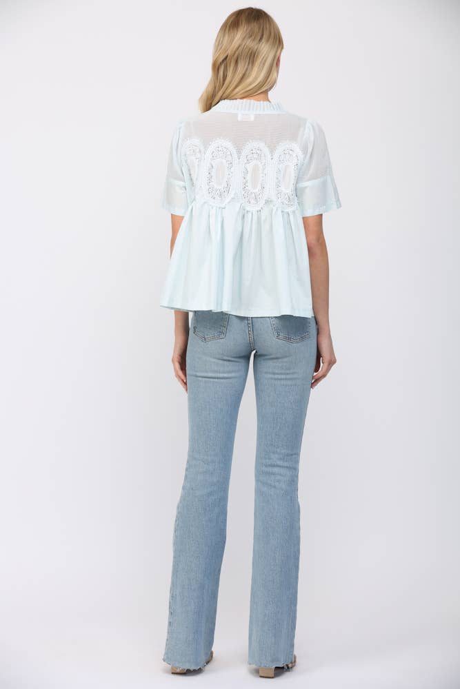 Mary Mesh Top