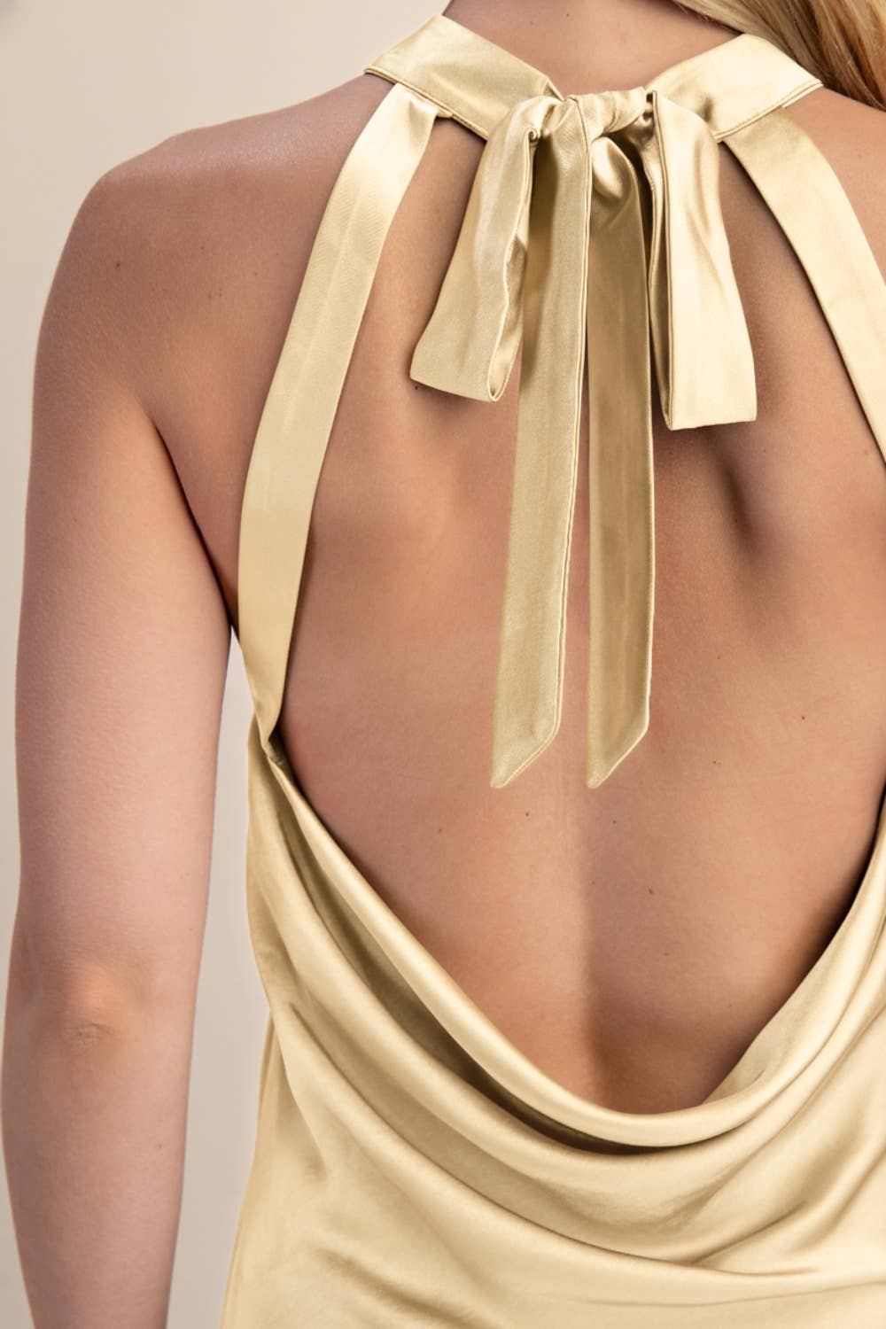 Andy Halter Backless Dress