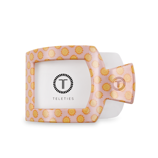 Square Flat Hair Clip | Large | Sunny Days Ahead