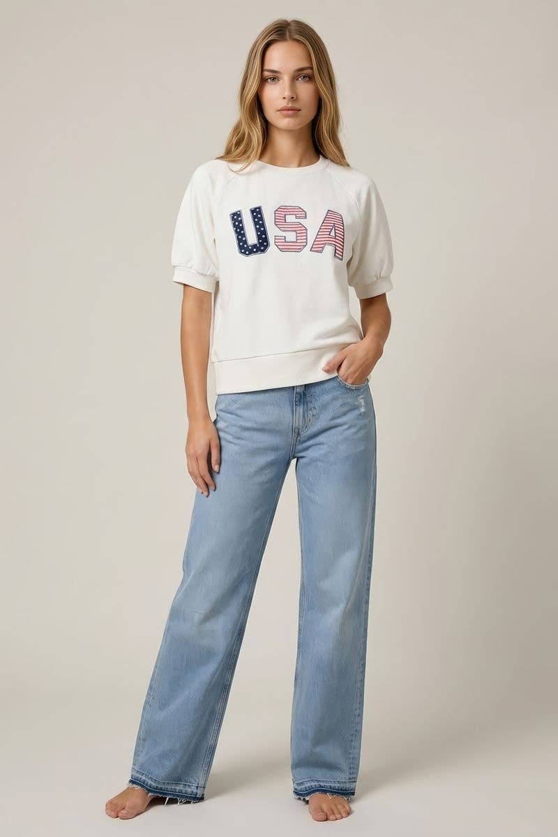 USA short sleeve