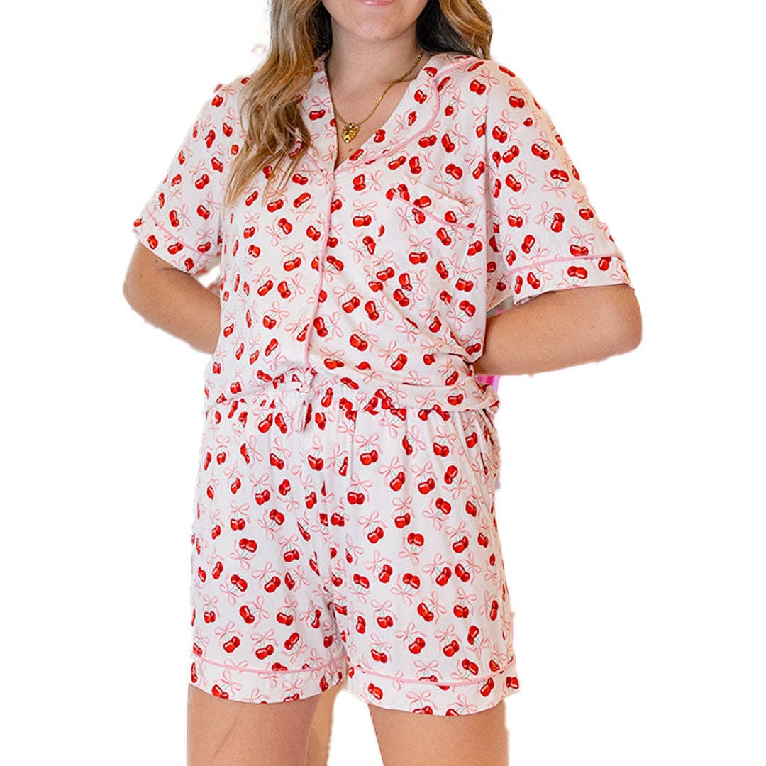 Lulu Mac PJ's CHERRY
