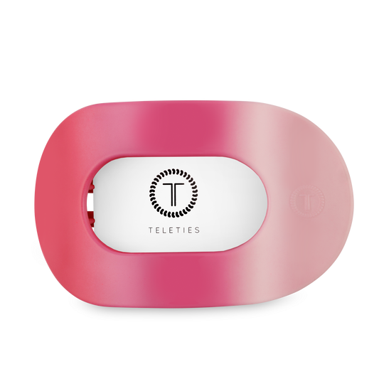 Flat Round Hair Clip | Large | Kiss & Tell