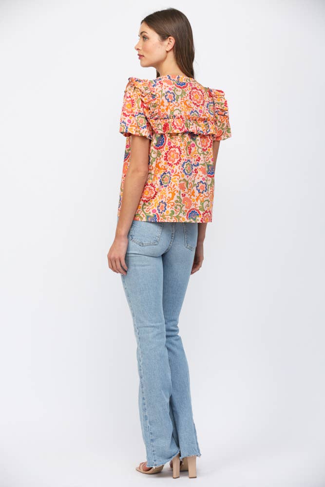 Macy Ruffle Top