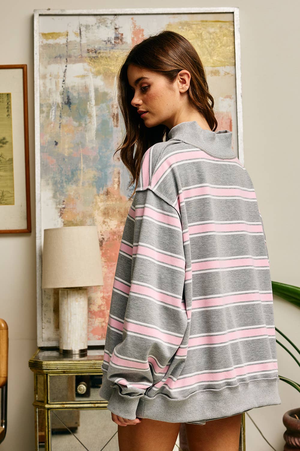 Boardwalk Stripe Pullover