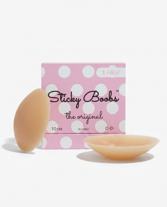 The Original Sticky Boobs — Reusable Adhesive Nipple Covers