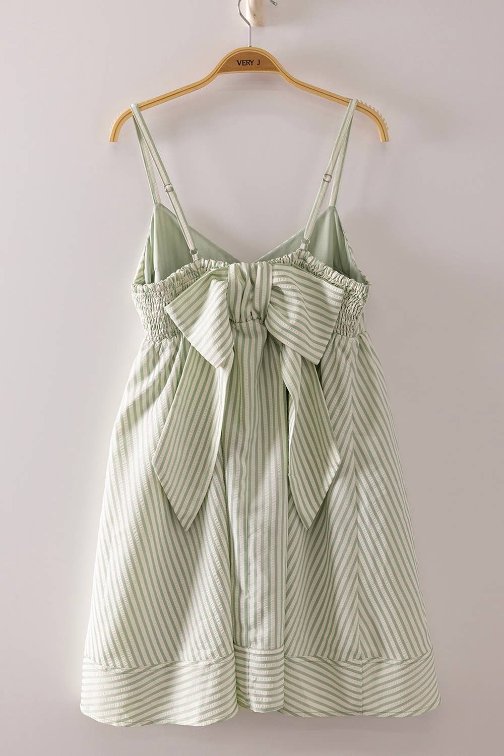 Alex Stripe Babydoll Sundress