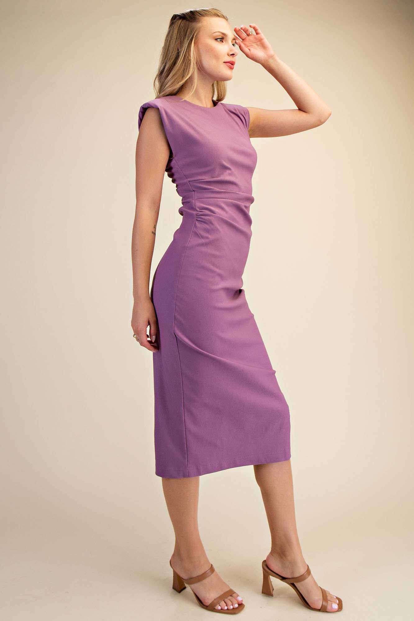 Blake Stretch Midi Dress